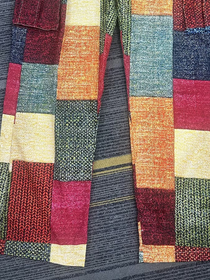 Ophira London™ | Men’s Patchwork Cargo Pants